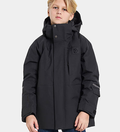 Didriksons Winter Coat - Gabbro - Black