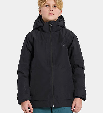 Didriksons Winter Coat - Dolomite - Black