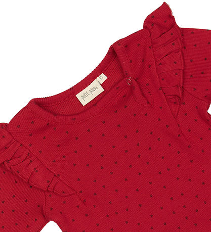 Petit Piao Body p/h - Joustinneule - Modal - Frill - Jet Punaine Petit Piao Body p/h - Joustinneule - Modal - Frill - Jet Punaine