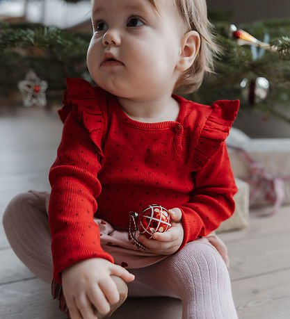 Petit Piao Body p/h - Joustinneule - Modal - Frill - Jet Punaine Petit Piao Body p/h - Joustinneule - Modal - Frill - Jet Punaine