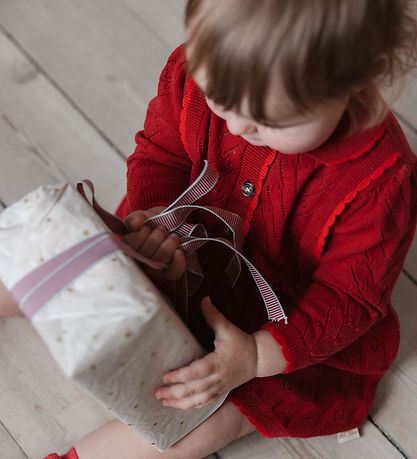 Robe Petit Piao - Pointelle - Tricoté - PPDaimi - Vélo Rouge Robe Petit Piao - Pointelle - Tricoté - PPDaimi - Vélo Rouge