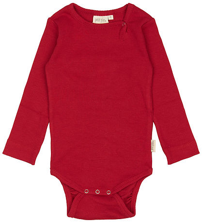 Petit Piao Bodysuit l/s - Rib - Modal - Jet Ed