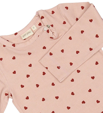Petit Piao Bodysuit l/s - Heart