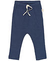Petit Piao Byxor - Rib - Modal - Dress Blue