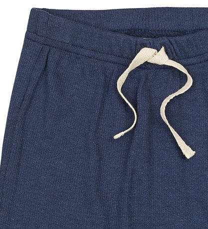 Petit Piao Hosen - Rib - Modal - Dress Blue