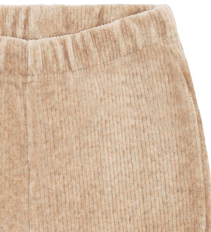 Hust and Claire Trousers - HCThilde - Velvet - Biscuit