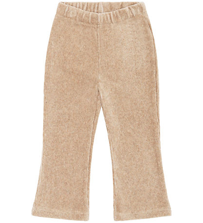 Hust and Claire Trousers - HCThilde - Velvet - Biscuit