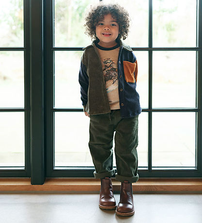 Hust and Claire Shirt - HCRaven - Corduroy - Deep Ivy