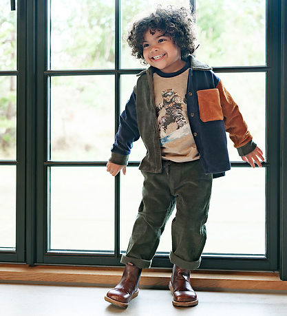 Hust and Claire Shirt - HCRaven - Corduroy - Deep Ivy