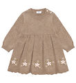 Hust and Claire Dress - HCKlara - Knitted - Biscuit