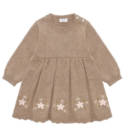 Hust and Claire Dress - HCKlara - Knitted - Biscuit