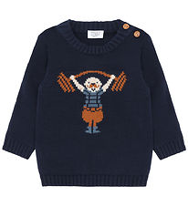Hust and Claire Blouse - Knitted - HCPilou - More Navy