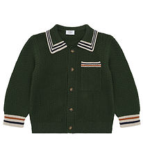 Hust and Claire Cardigan - Knitted - HCPelle - Deep Ivy