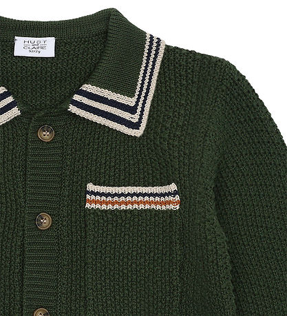 Hust and Claire Cardigan - Knitted - HCPelle - Deep Ivy