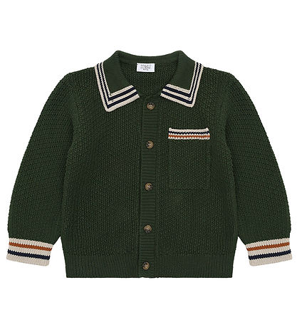Hust and Claire Cardigan - Knitted - HCPelle - Deep Ivy