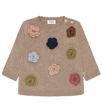 Hust and Claire Blouse - Knitted - HCpuzzle - Biscut
