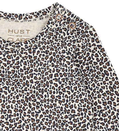 Hust and Claire Bodysuit l/s - HCBri - Wheat Melange