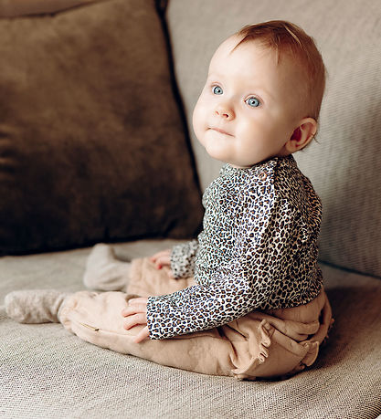 Hust and Claire Bodysuit l/s - HCBri - Wheat Melange