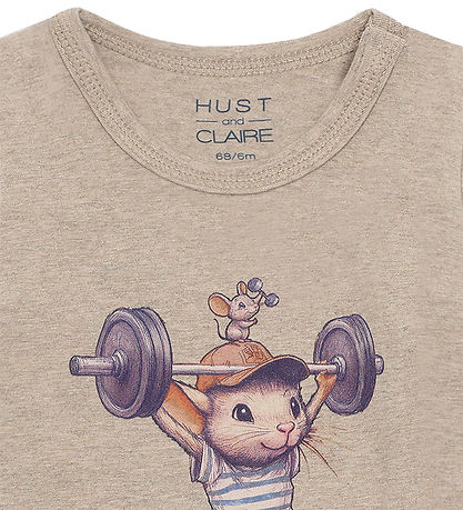 Cough Duck ClaireBody l/s - HCBilly - Biscuit