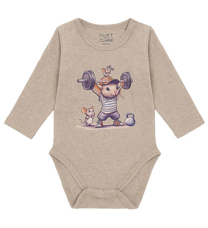 Body m/l Hust and Claire - HCBilly - Biscuit av. Souris Body m/l Hust and Claire - HCBilly - Biscuit av. Souris