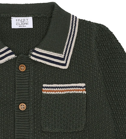 Gilet Hust and Claire - Tricoté - HCCharli - Deep Ivy Gilet Hust and Claire - Tricoté - HCCharli - Deep Ivy