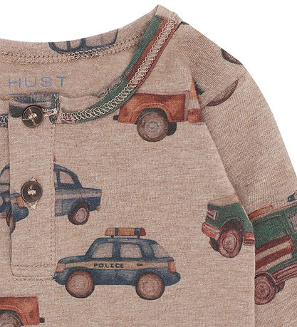 Hust and Claire Bodysuit l/s - HCBilly - Biscuit