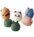 Liewood Badleksaker - Gaby - 5-pack - Creme De La Creme Multi Mi