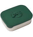 Liewood Lunchbox - Silicone/Steel - Arthur - Garden Green w. Hoo