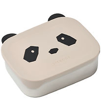 Liewood Lunchbox - Silicone/Steel - Arthur - Sandy w. Panda