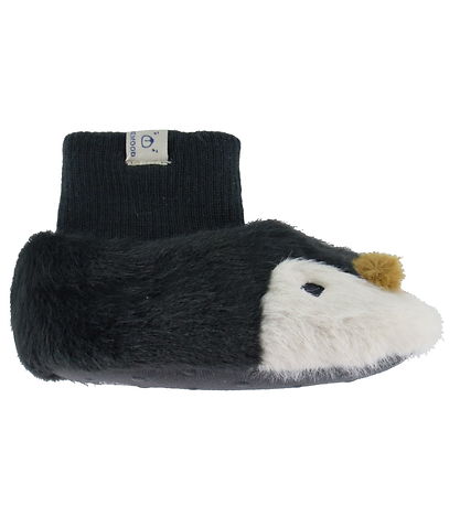 Liewood Inniskór - Beth Penguin - Sandy/Dark Grey