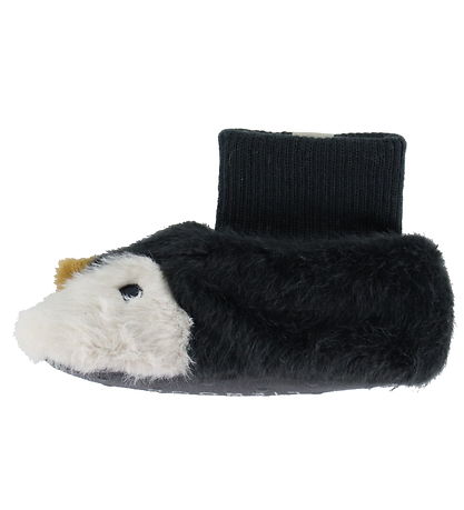 Liewood Inniskór - Beth Penguin - Sandy/Dark Grey