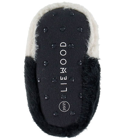 Liewood Inniskór - Beth Penguin - Sandy/Dark Grey