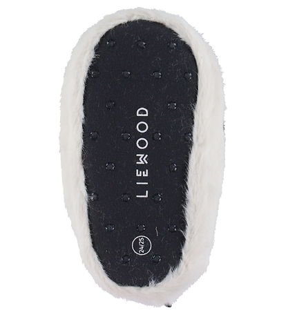 Liewood Slippers - Aviaja Panda - Sandy/Dark Grey