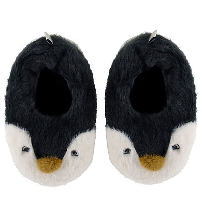 Liewood Slippers - Aviaja Penguin - Sandy/Dark Grey Liewood Slippers - Aviaja Penguin - Sandy/Dark Grey