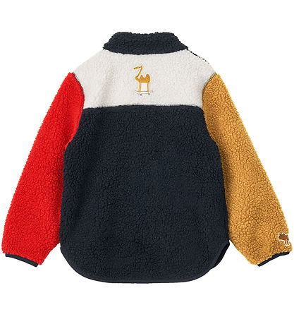 Liewood Fleecejacke - Nolan - Around The World Multi Mix