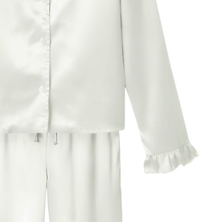 LMTD Pajama Set Set - NlfNightys - White Alyssum