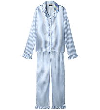LMTD Pajama Set Set - NlfNightystripes - Windsurfer/White Alyssu