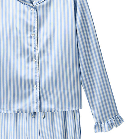 LMTD Pajama Set Set - NlfNightystripes - Windsurfer/White Alyssu