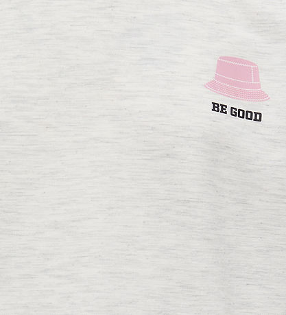 Kids Only T-shirt - Noos - KogBillie - Light Grey Melange/Collag