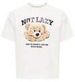 Kids Only T-shirt - Noos - KogBillie - Cloud Dancer/Lazy