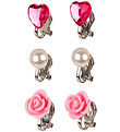 Souza Öronklämma - 3 Par - Rosa