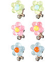 Souza Ear clip - 3 Pair - Flowers