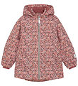 Minymo Winter Coat - AOP - Peach Whip