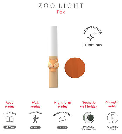 The Zoofamily Lamp - Fox