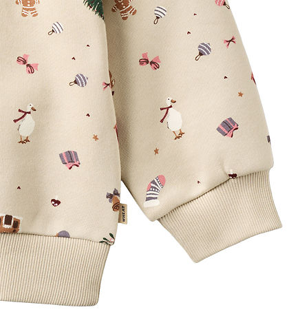 Sweat-shirt Wheat - Elliot - Offwhite Holiday Sweat-shirt Wheat - Elliot - Offwhite Holiday