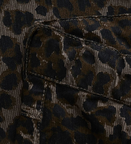 Minymo Trousers - AOP - Cord - Chocolate Chip