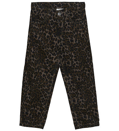 Minymo Trousers - AOP - Cord - Chocolate Chip