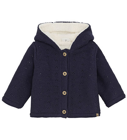 Minymo Cardigan - w. Teddy - Parisian Night