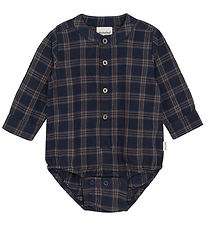 Minymo Shirt Bodysuit l/s - Parisian Night