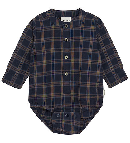 Minymo Shirt Bodysuit l/s - Parisian Night